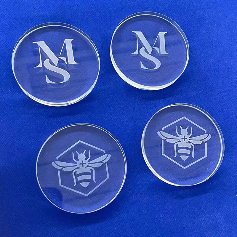 Quality Custom High Purity Fused Silica High Resistant Quartz Glass Disc for sale