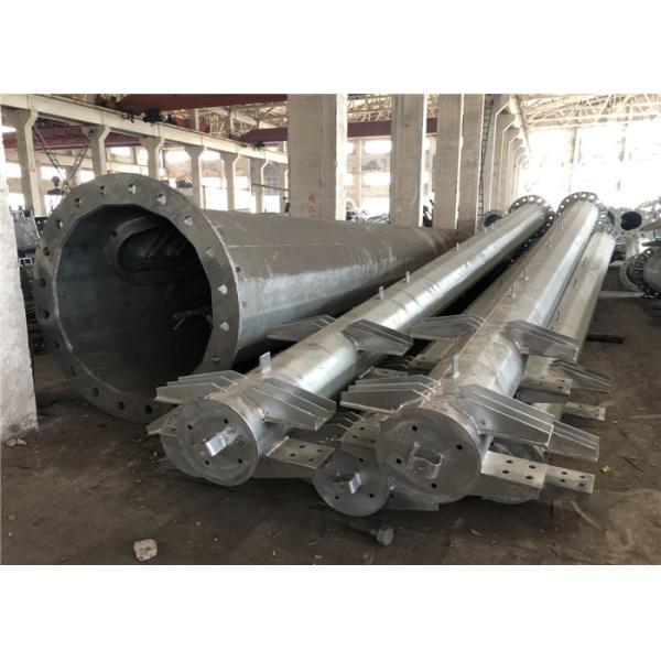 Stainless Steel Transmission Electrical Power Pole For Electrical Post