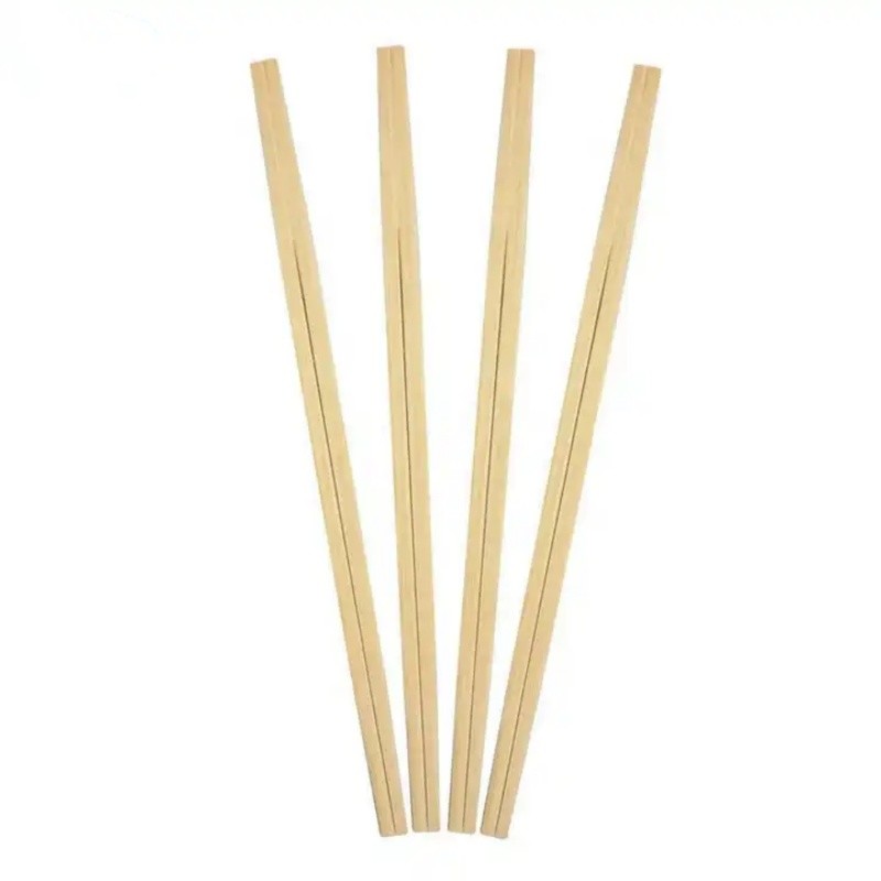 Customizable Smooth Finish Bamboo Chopsticks Grade A Natural Color Disposable for Sushi and Japanese Cuisine