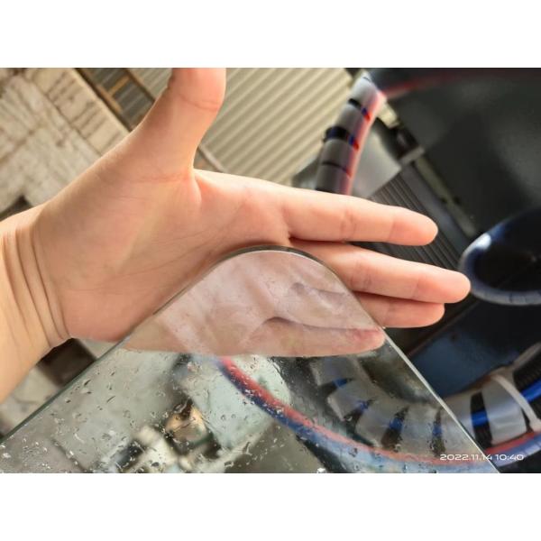 Customized Request Glass Mirror Coffee Table Processing Automatic Grinding Equipment