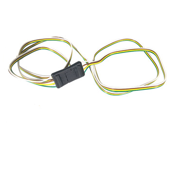 4 Way Trailer Connection Wiring Cable With Flat Truck Trailer Connector