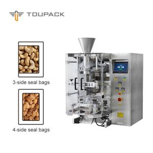 520mm 60bpm Nuts Vertical Form Fill Seal Bagging Machine
