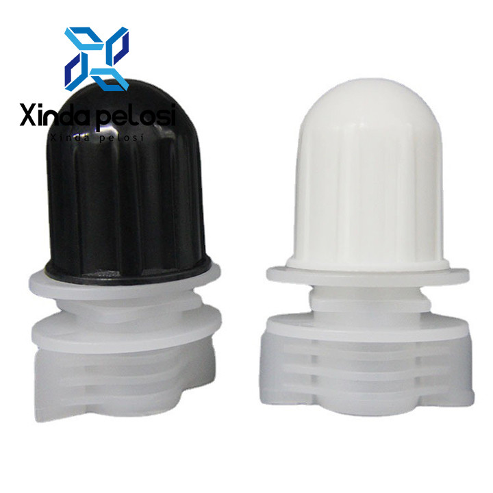 Stand Up Beverage Pouch Automatic Horizontal Side Spouted Doypack Spout Caps