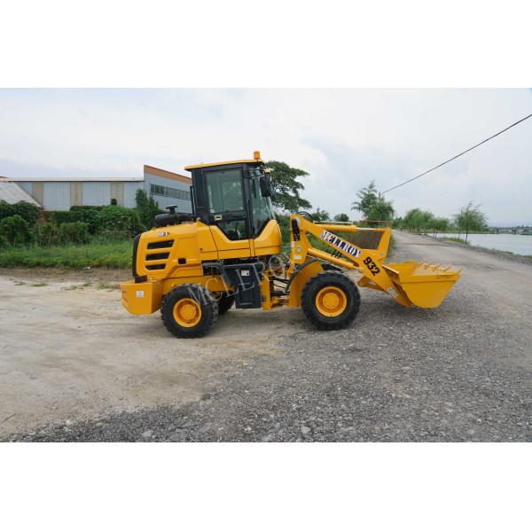 Quality 2400RPM 58kw 79hp Power 2 Ton Wheel Loader In Construction for sale