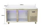 Digital Controlled Blue Light Inside Refrigerator Thicker SS Material