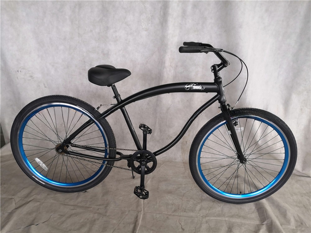 26x3 inch Unisex Step Through Aluminum Frame 3 Speed Beach Cruiser Bike for Rent in USA