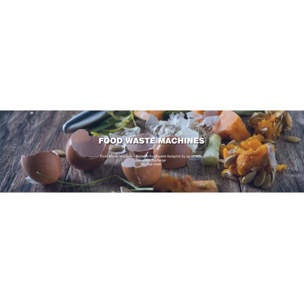 Microbial Fully Automatic Kitchen Food Waste Composting Machine Decomposer 100KG