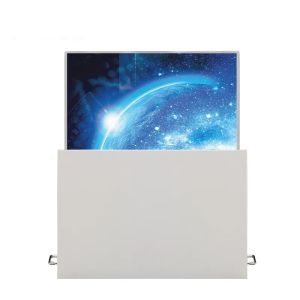 Quality Desktop 55 Inch OLED Transparent Screen Automatic Rising Lowering Display for sale