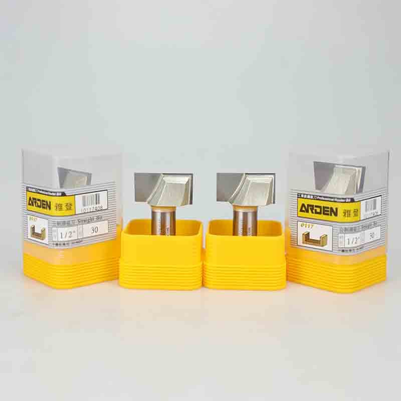 Arden 2 Flute Cleaning Bottom Engraving Bit Solid Carbide Woodworking Milling Cutter Cleaning Bottom End Mill