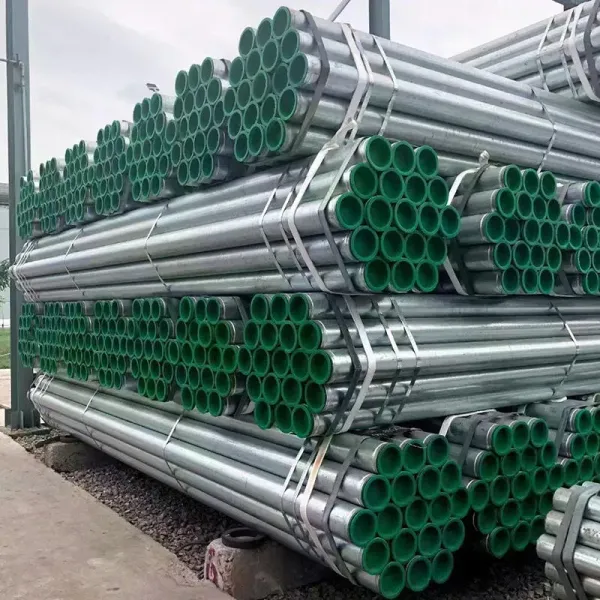 China Wholesale High Quality Q195 Q235 Q345 Steel Pipe Round Galvanized Pipe Scaffolding 48.3mm Steel Tube