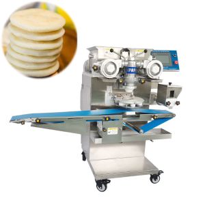 Quality Side Square Automatic Encrusting Machine P160 Sus304 Arepas Making Machine for sale