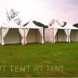 Combined Pagoda Event Tent French Window Sidewalls Activity Festival Use