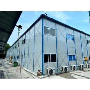 Modular Prefabricated Chicken House Steel Frame House Prefabricated Beach House