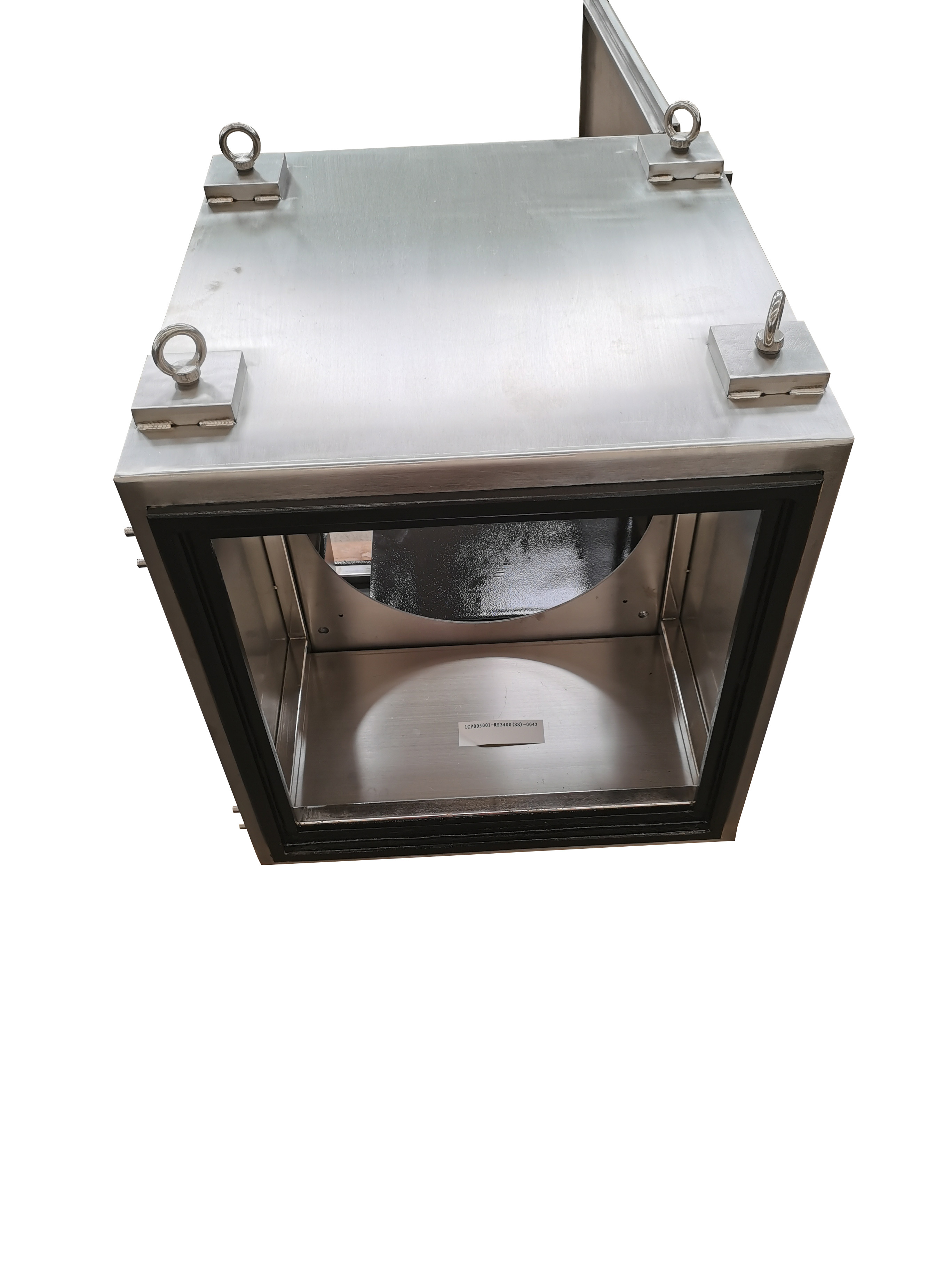 Stainless Steel Mobile Lead Shielding Boxes Equipment For Testing