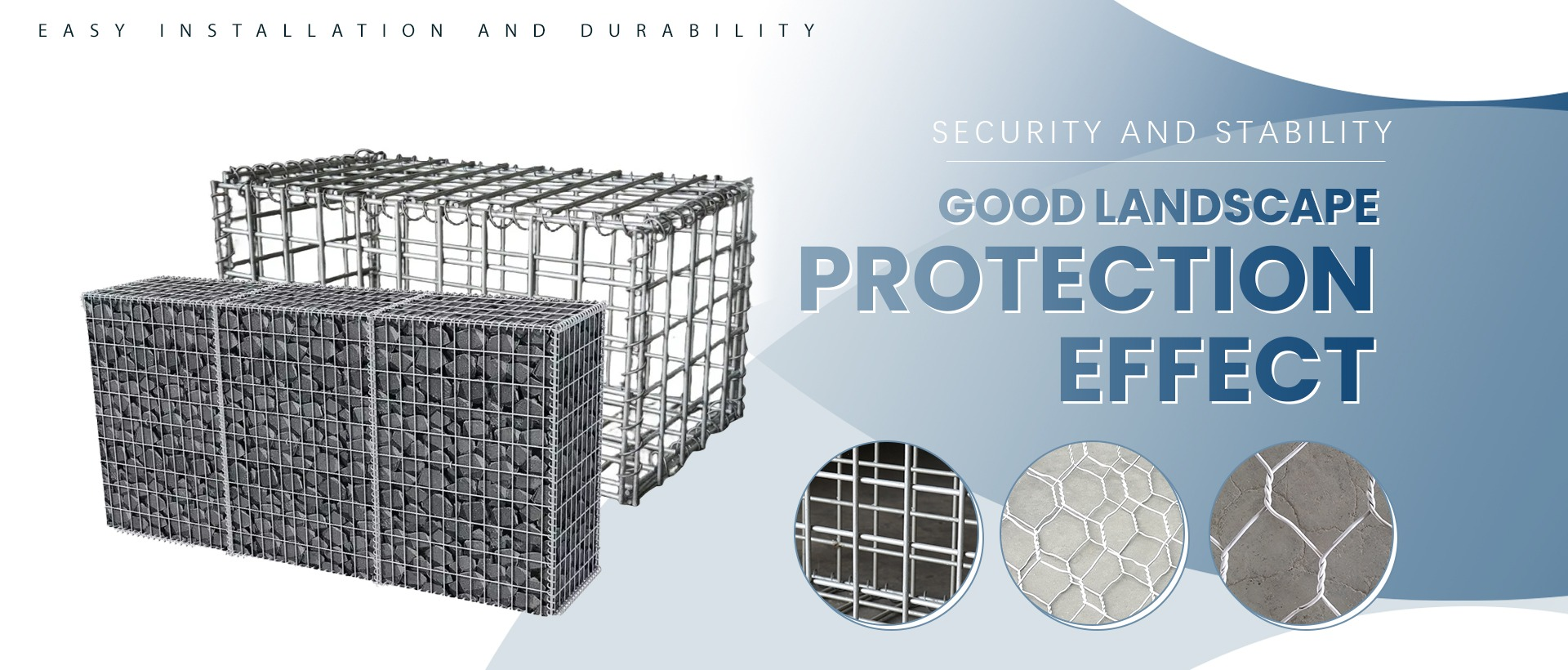 Manufactured Gabion Planter Box Cutting Service for Outdoor Steel Containment Walls
