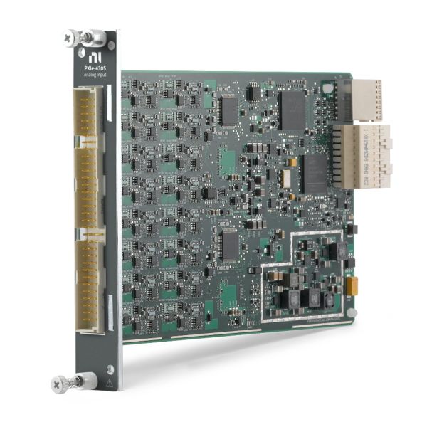 National Instruments PXIe-4305 PXI Analog Input Module with 32 Channels 24-bit ADC and 51.2 kS/s Sampling Rate