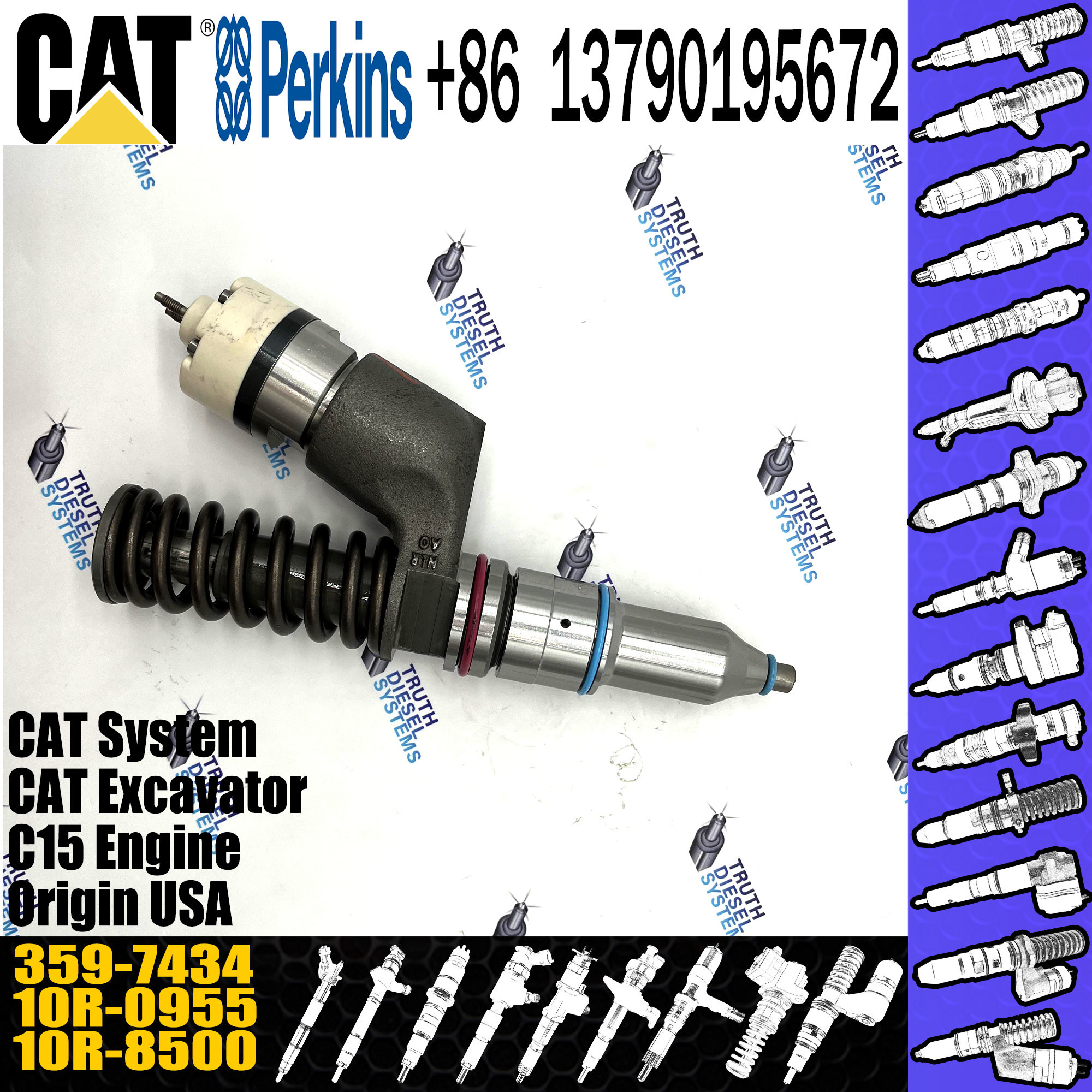 Industrial C15 Injector Fuel Pump