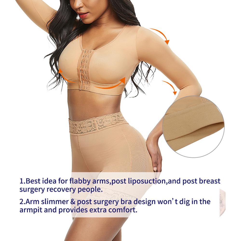 HEXIN Women's Butt Lifter Shapewear for Postpartum Stage 2 and 3 Compression Surgery
