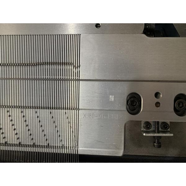 14 Gauge 16 Gauge Double Carriage Single System High Speed Automatic Flat Collar Knitting Machine
