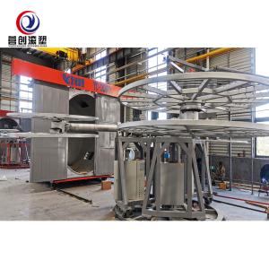 Quality 500L Hollow Part Volume 400kg/H Rotation Molding Machine for sale