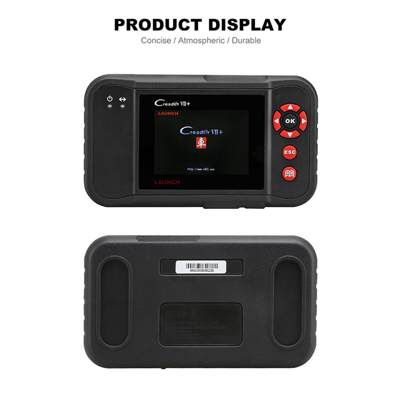 Creader VII+ Creader VII Plus Original Auto Code Reader Launch X431 Creader VII+ Creader VII Plus Update Via Offical Web