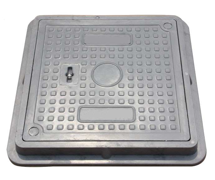 EN124 Certified SMC Manhole Cover with Anti-Slip Surface -40°C to 150°C