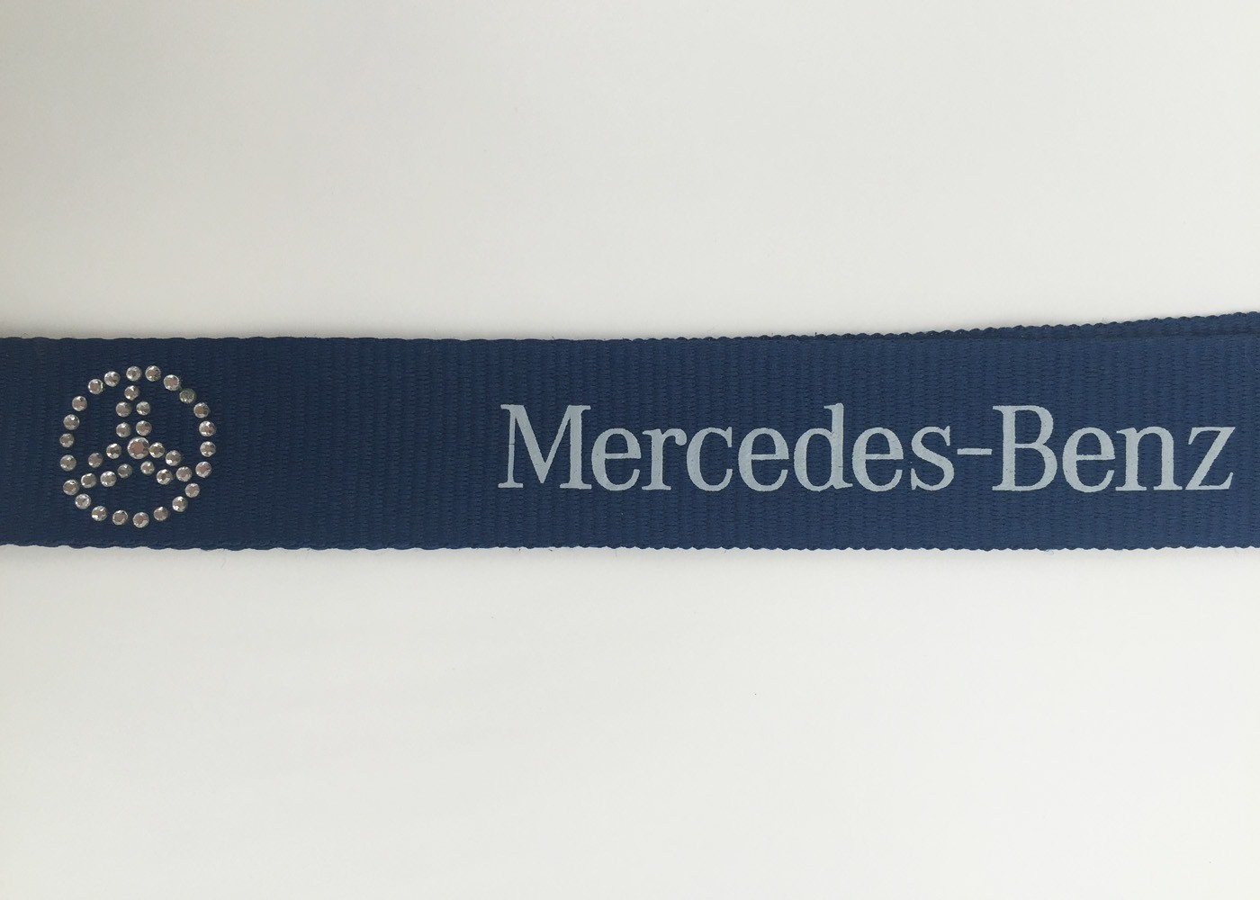 20MM Fashion Promoitonal Blings Benz making screen Lanyards in blue color