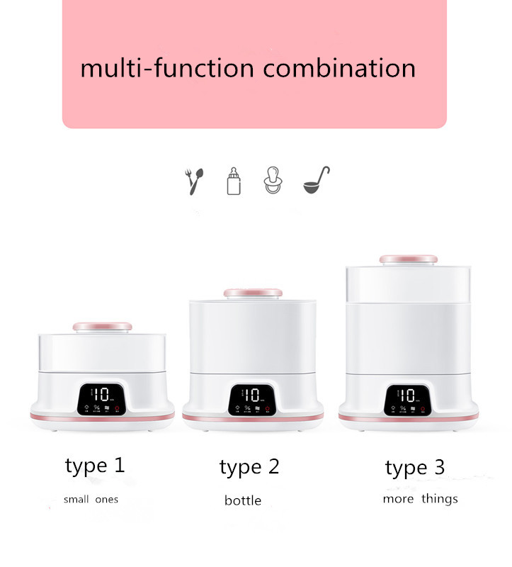 Lightweight Baby Bottle Sterilizer , Electric Steam Sterilizer For Baby Bottles