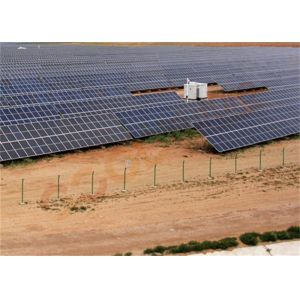 PV Strings Slewing Drive Solar Tracker With Strong Wind Resistance