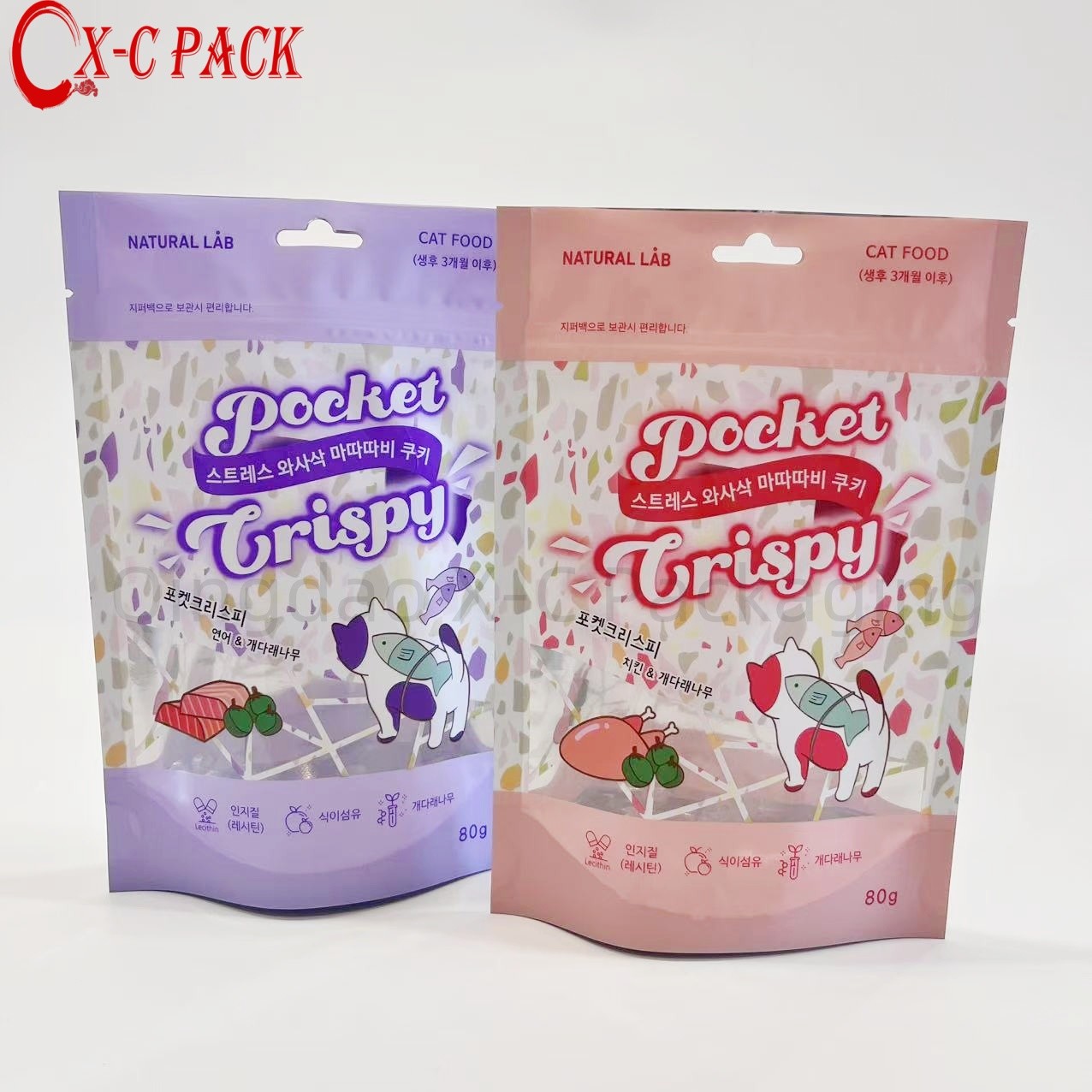 Eco-Friendly Moisture-Proof Pet Plastic Dog Food Bag Resealable Zipper Stand-up Pouch with Mylar Pedigree Dog Food Packaging