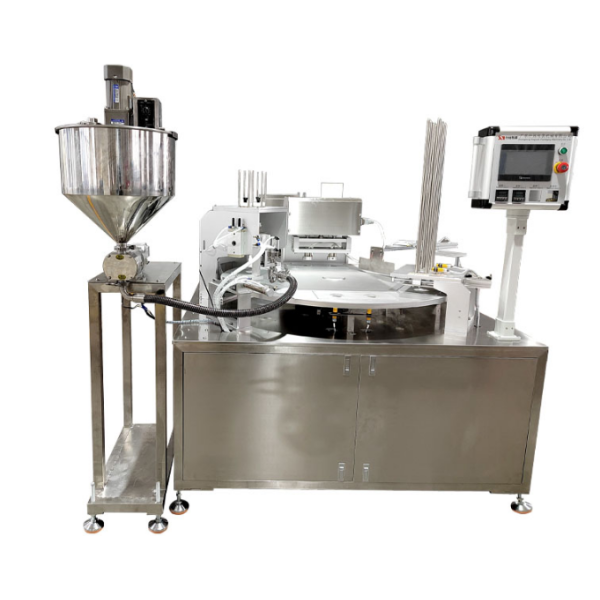 LC-QXY-1913 Fully Automatic Vucuum Disc Chain Plate Filling And Sealing Machine
