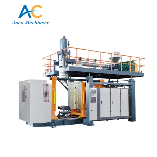 Large guardrail Protective equipment Blow Molding Machine 300kg/H 1 Layer Barrel Making Moulding Machine