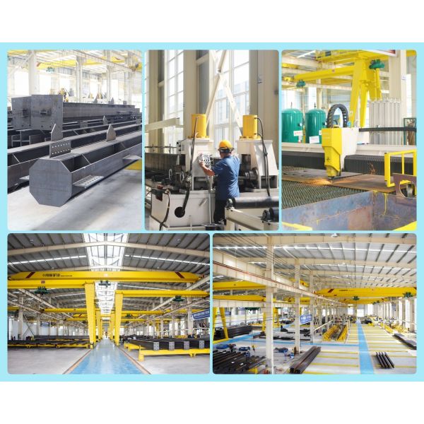 Quick Assembly Prefabricated Workshop Steel Structure Warehouse Wind Resistant