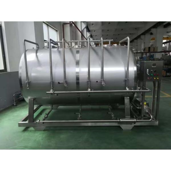 Advanced PLC Touch Screen Controlled CIP Washing Systems for Beverage Processing Line