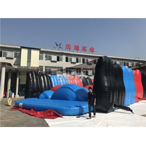 Funny Large Inflatable Jump Around Obstacle Course 5k For Team Events Jumping