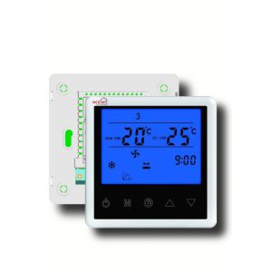 Quality FCU Touch Button Heating And Cooling Thermostat With Programmable Fan for sale