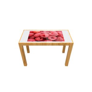 Digital Signage Interactive Touch Screen Table Multi Function Multitouch Coffee