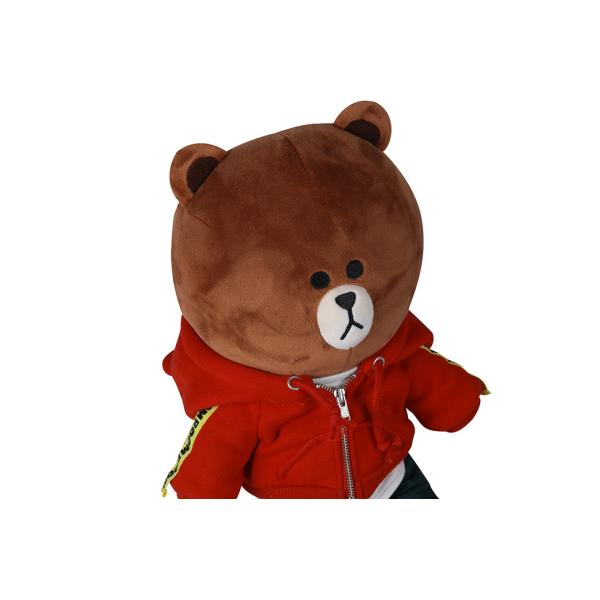Kids Cheer Huggable Grizzly Bear Soft Toy adorable For Christmas