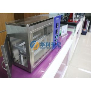 90° Burner Angle Electronic Horizontal Flammability Testing Equipment