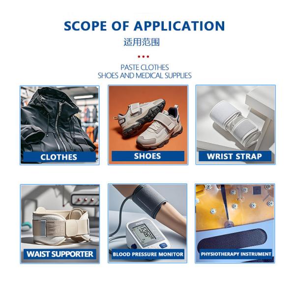 Plastic Buckle Elastic Loop Tape Soft Stretchy Waist Straps Non Fuzz Grabbing