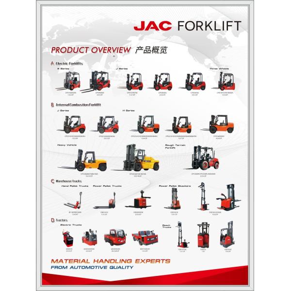 Diesel JAC Forklift Truck Cpcd30h Internal Combustion Forklift