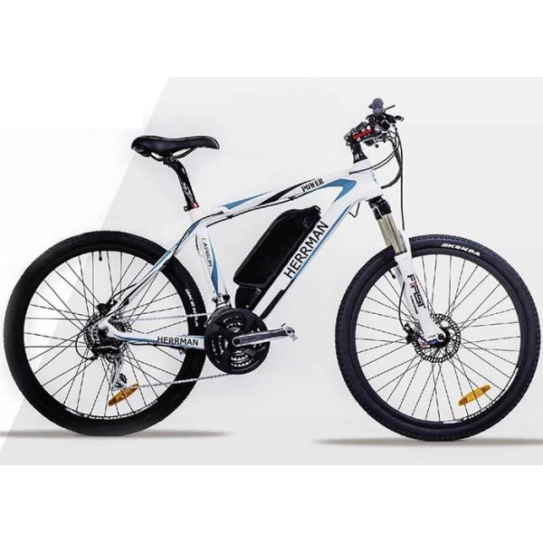 High Level Electric Powered Bike , 26 Inch Lightweight Electric Bicycle
