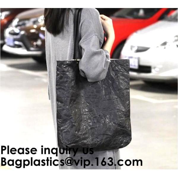 Eco Friendly Reusable Waterproof Tyvek Passport Holder Packing Cubes Toiletry kit Backpack Tote Bag Travel Accessories