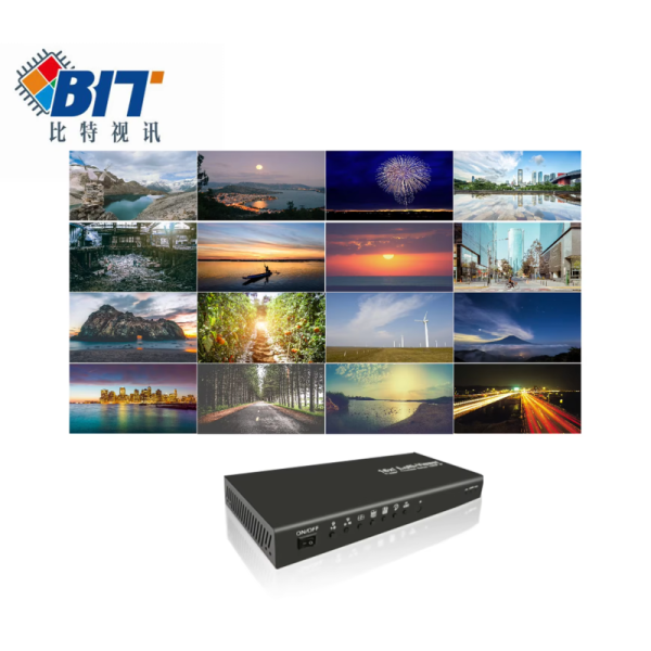 4K 16 Inputs 1 Output Video Wall Controller Multi-viewer Professional Grade CCTV Monitoring Picture Synthesizer