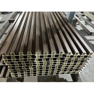 Wood Substitute WPC Composite Panel Cladding Laminated Louver