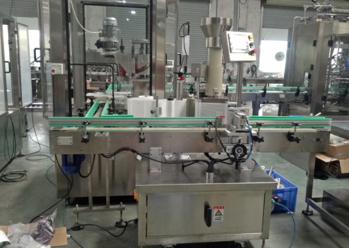 Quality Automatic Double Side Sticker Labelling Machine For Petrochemical Industry for sale