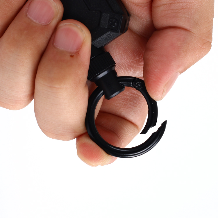 Work Clip Retractable Badge Reels Tactical Id Holder Key Ring Keychain