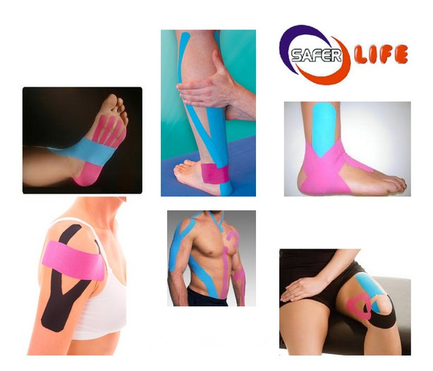 Kinesiology Water Proof Pre-Cut Therapy Tape For Athletic Sports Health Care