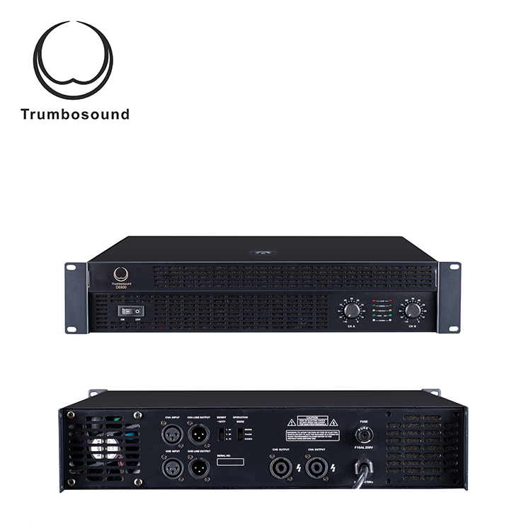 2 Channel pro amplifier high power amplifier audio power amplifier 2x1350 , DE1300