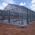 Modular Steel Frame Warehouse Prefabricated Buildings Q235 Q355 Sandwich Panel